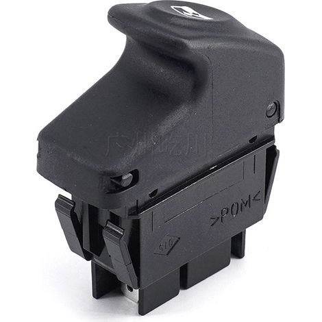 7700838100 Convient pour les pièces automobiles Renault, interrupteur de lève-vitre, interrupteur simple, lumière orange, 5 broches. (1/2)