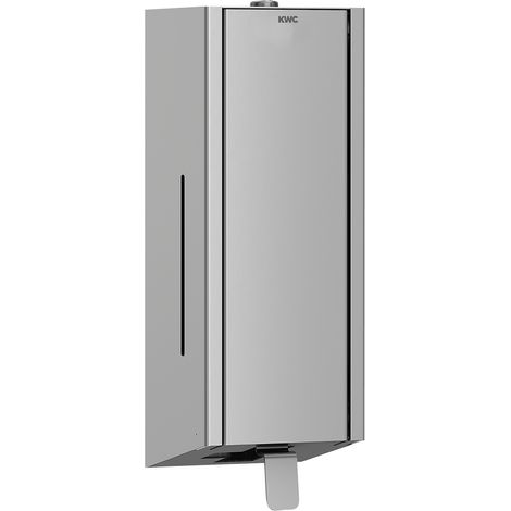 KWC AR Seifenspender, EXOS, Edelstahl, Aufputz, 120x345x120 mm