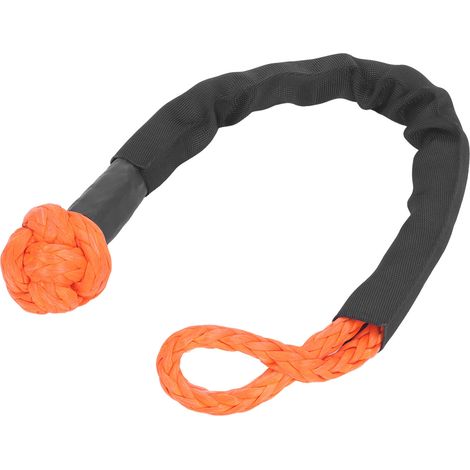 Ortviai Élingue Souple en Fibre de Polyéthylène Haute Résistance – 13 mm × 60 cm – 16 t