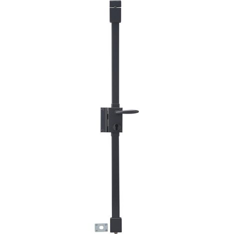 Thirard – Serrure multipoint en applique Targa à fouillot gauche – 3 points de verrou – Axe 45mm – Acier zingué – Pour porte jusqu'à 2,25m (1/2)