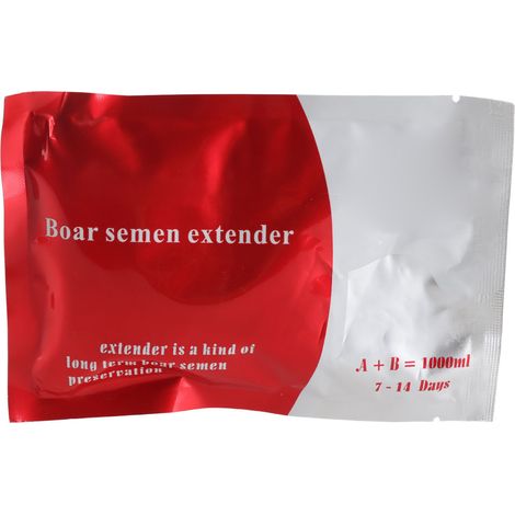 Poudre de dilution de sperme pour porcs, supplément nutritionnel en poudre pour sperme de verrat, diluant pour sperme de verrat, action prolongée de 7 à 14 jours. (1/5)