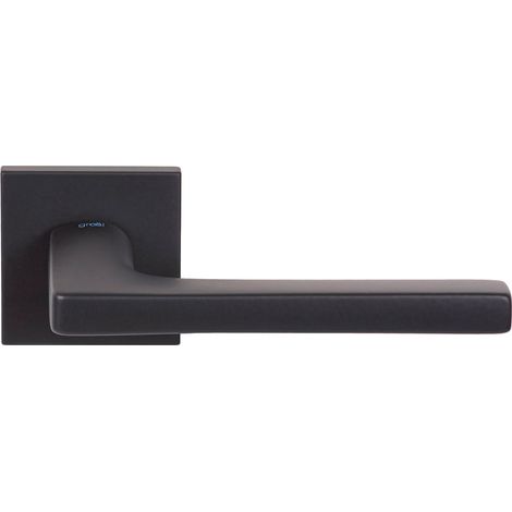 Log.Gic - Rosace Carrée R.117 Rc-Bk Peinture Noire (1/4)