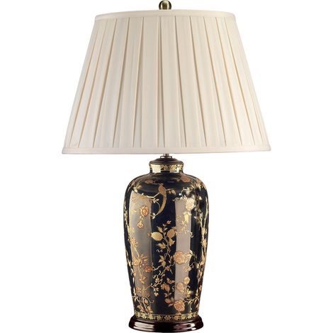 ElsteadbirdsBIRDS-TL - 1 Leuchttischlampe Schwarz, Gold, E27 (1/4)