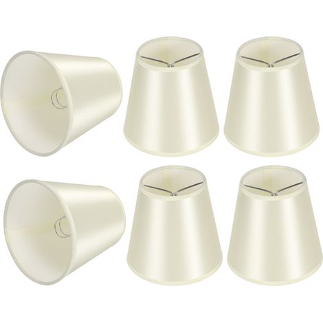Lot de 6 abat-jour modernes pour lampes murales, accessoires de décoration pour chambre, hall ou bureau (1/5)