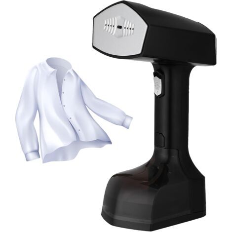 LAN Défroisseur vapeur portable pour essuie-tout ABS noir (1/5)