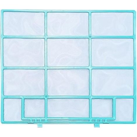 Filtre intérieur pour climatiseur, grille de protection anti-poussière, système de filtration adapté aux climatiseurs split Midea Hualing, amélioration de la qualité de l'air intérieur (34,5 x 27,5 cm