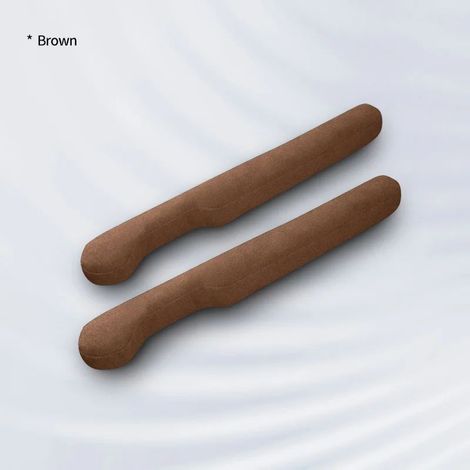(Marron 2 pièces) remplissage d'écart de siège Auto bande de prise de courant bande de recouvrement de voiture style automatique espace de siège intérieur tampons de décoration universels (1/5)