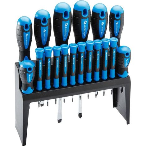 Set di cacciaviti Hoegert ht1s098 acciaio S2 magnetico antiscivolo