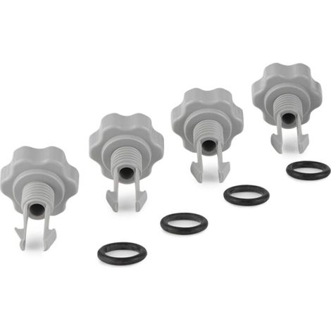 4 Pack 10460 Air Safety Valve with O-Ring, Replacement Parts Seal Kit 25003 for Swimming Pool Filter Pumps 1500 GPH and Below (1/5)