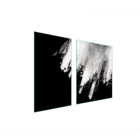 Assiette en verre et planche à découper 100x52 explosion (1/5)
