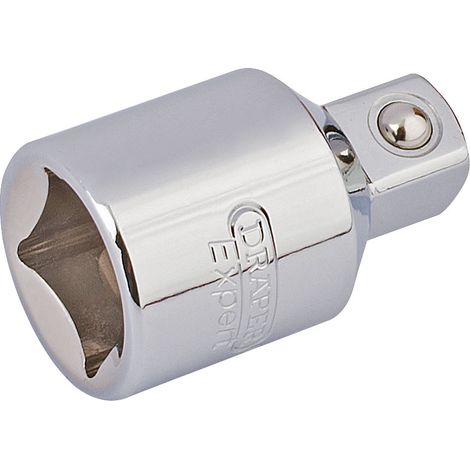 Draper 1/2" Female to 3/8" Male Drive Socket Converter in Polished Chrome (Model 16805) (1/5)