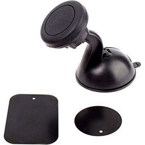 Support ventouse magnétique – Compatible avec Coyote Mini, Coyote S et smartphones – Se fixe au pare brise ou au tableau de bord du véhicule (1/5)