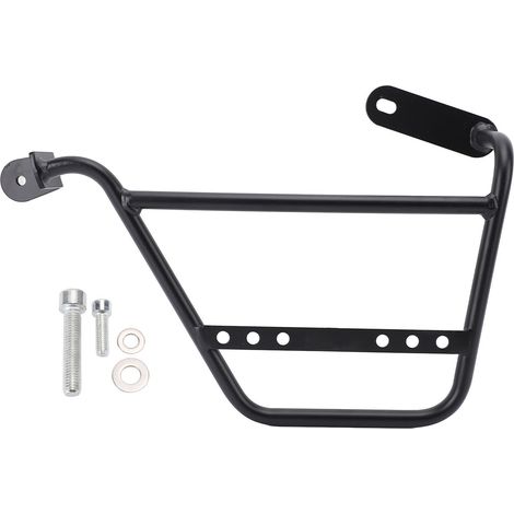 Porte-bagages latéral de moto, structure solide, étagère de montage sur tube en fer de 12 mm, remplacement pour Moto Guzzi V7 Stone Special Custom Left : MV833 BBZJ (1/5)