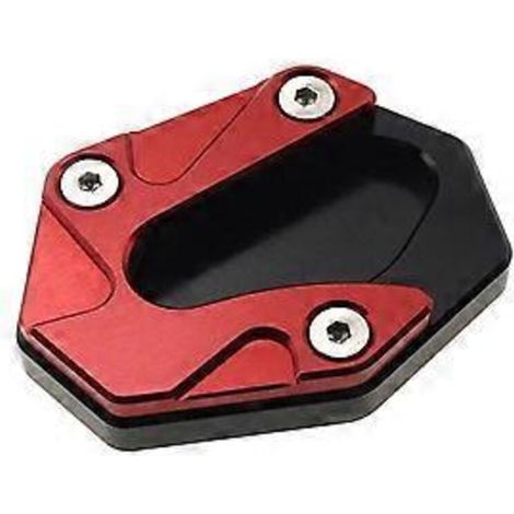 Plaque d'extension de béquille latérale pour moto TV800 800SCS (rouge) (1/5)