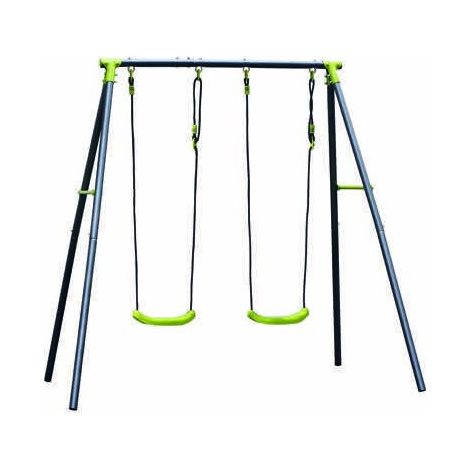 Balancelle de jardin pour enfant Allegra Duplo 2 places H 182 cm (1/3)
