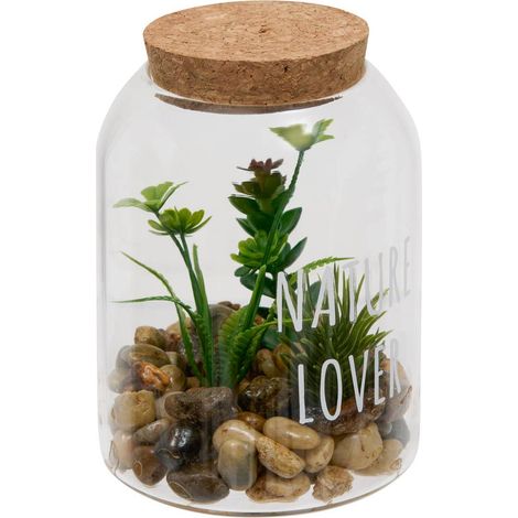 Terrario ady h12,5cm verde - Atmosphera créateur d'intérieur (1/5)