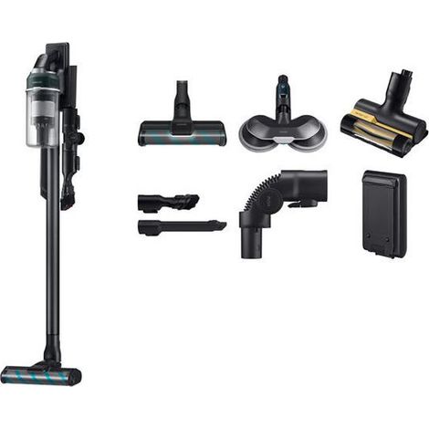 Samsung Aspirapolvere senza filo Jet 85S Premium 250W VS70H25WPT. Tipo di prodotto: Aspirapolvere elettrica, Tipo di contenitore della polvere: Senza sacchetto, Colore del prodotto: Nero, Colore fo...