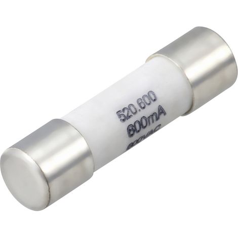 VOLTCRAFT VC 191 Fuse Multimetersicherung (Ø x L) 5 mm x 20 mm 600 mA 600 V/AC, 500 V/DC Flink -F- I (1/2)