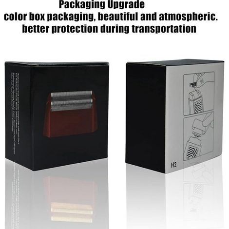 4 colors: Dark red Material: Metal Suitable for Walter 8164 hairnet kit Electric hair clippers for hair salons. (1/5)