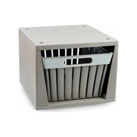 Cassettiera a Cubo Componibile Doga Cappuccino 26 x 27,5 x 20 cm (1/2)