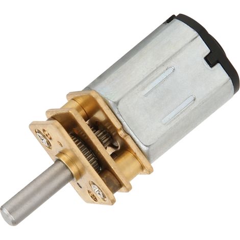 6-mm-Getriebemotor, Ganzmetallkonstruktion, geräuscharm, hohes Drehmoment, 600 U/min, 800 U/min, 2000 U/min, 6 V Gleichstrom (600 U/min) (1/5)
