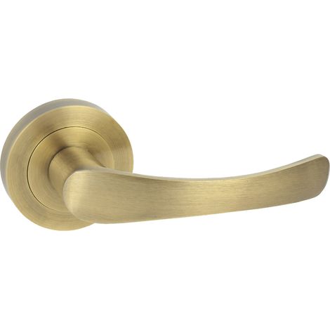 DOMINO Poignée de porte NOVA R M3 Poignée Sans rosace Bronze (1/5)