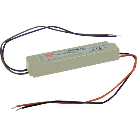 Alimentation LED 24V 18W IP67 Entrée 230VAC (1/2)