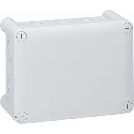 Legrand 092044 Scatola di derivazione 155x110x74  Plexo impermeabile 20 ingressi perforabili per PE Grigio IP55/IK07