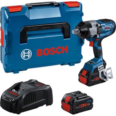 Bosch 06019M1070 GDS 18V-1600 HC BITURBO Impact Wrench 18V 2 x 8.0Ah ProCORE (1/3)