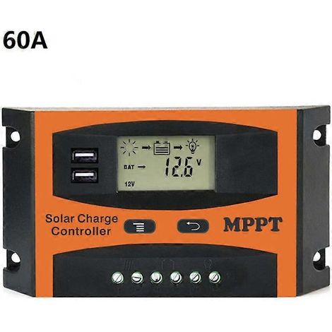Contrôleur de charge solaire 50 A/60 A pour éclairage public - Performances stables 60 A (1/5)