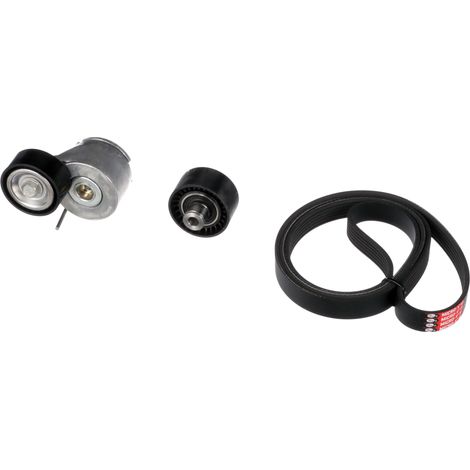 Jeu de courroies trapézoïdales à nervures Gates K036PK1708 CITROËN 16 138 442 80