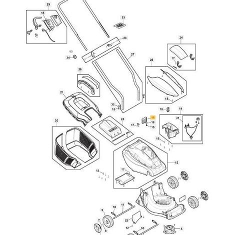 STEUERUNG E 300 LI 20 S ORIGINAL STIGA - 118811098/0