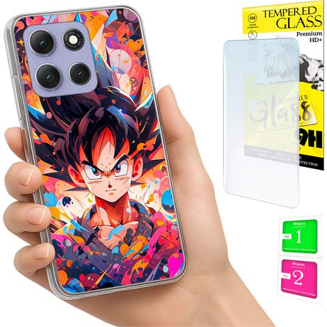 Funda para Motorola Moto G86 Power, carcasa trasera con foto y cristal 9H. (1/5)