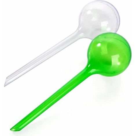 Arrosoir Automatique Bouteille - Arrosoir à Boule pour Plantes d'Intérieur et de Jardin - Pour Bonsaïs, Plantes en Pot, Système d'Arrosage Lent - 4 Pièces