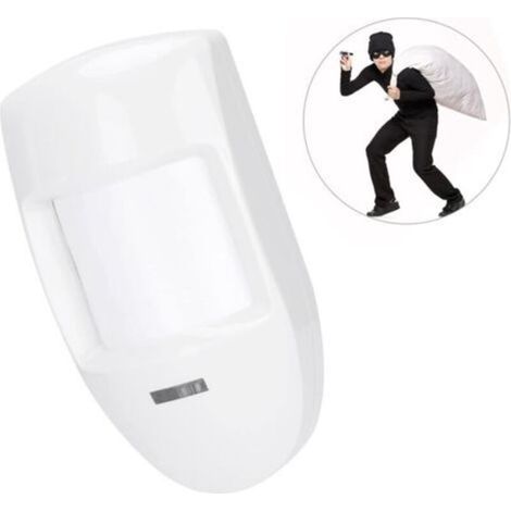 Détecteur infrarouge double filaire 9-16 V CC, détecteur de mouvement PIR filaire, alarme antivol, relais d'alarme, système de sécurité domestique (1/4)