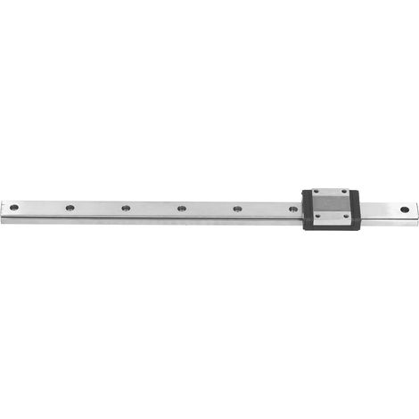 Rail de guidage linéaire MGN15, chariot coulissant de 300mm pour machines industrielles automatisées.