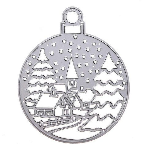 Weihnachts-Stanzformen, Schablonen, DIY-Scrapbooking, Prägen, Papierkartendekoration