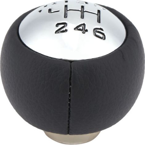 Pommeau Levier Vitesse, Pommeau de Vitesse 6 Vitesses, Boule de Vitesse, Tête de Levier de Vitesse Manuelle de Remplacement pour 307 308 3008 407 5008 807 C3 C4 C8 (1/5)