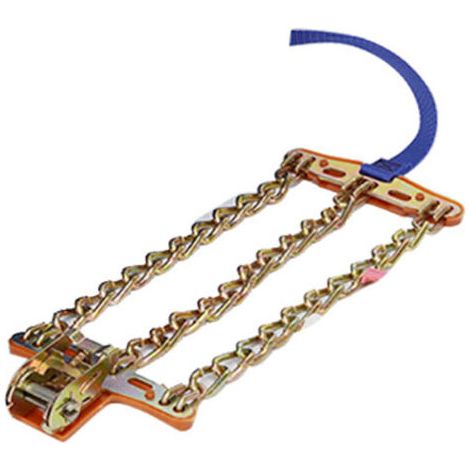 Chaînes à Neige pour Voitures, chaînes de sécurité antidérapantes pour pneus de Neige d'hiver, chaînes de sécurité pour Voiture/SUV/Camion,1pc