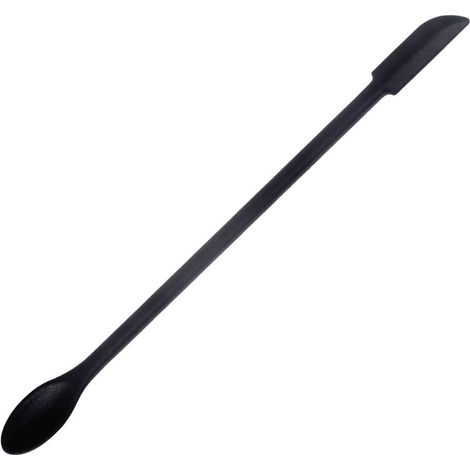 Spatule En Silicone Double Embout - Pour Cosmétiques Et Produits Épais - Tête Fine Et Longue Poignée - 1 Pièce (1/3)