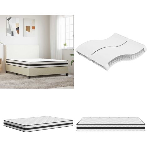 Matratze Bonnell-Federkern Mittel 160x200 cm - Bonnell-Matratze - Federkernmatratze - Matratze 160x200 - Doppelbettmatratze - Schlafsysteme - Home & Living