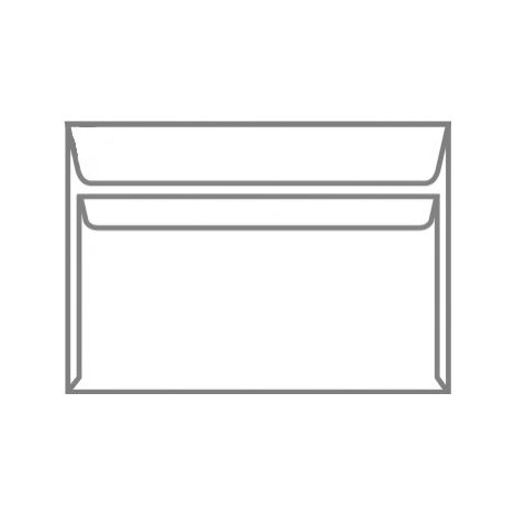 Folienumschlag C6 Weiß Sk 114x162 /50 Stück/ (1/2)
