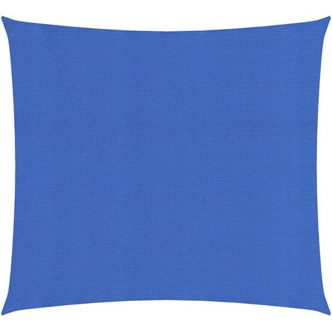 Voile d'ombrage 160 g/m² 2 x 2,5 m PEHD bleu (1/5)
