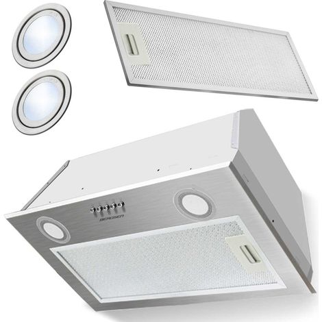 Campana extractora bajo mueble 60 cm Inox BE-50 (1/5)