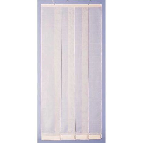 Rideau portière moustiques beige 100x220 – Moustiquaire de fenêtre – Protection efficace contre les insectes – Installation facile – Morel