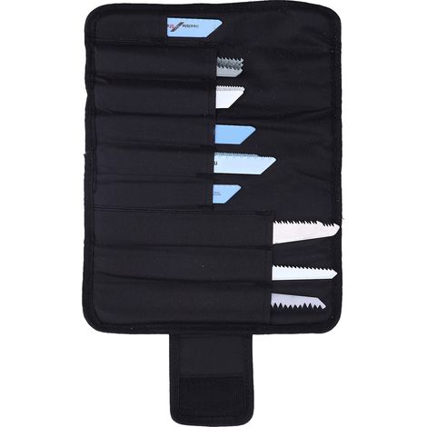 Set aus Holzsägeblättern aus hochkohlenstoffhaltigem, doppelt legiertem Stahl für Säbelsägen. (1/5)