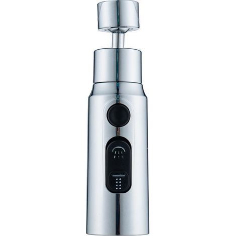 Mousseur Robinet Extension, M24 et M22 Aérateur de Robinet Évierr, Douchette evier Cuisine 360° Pivotant, Robinet Rallonge Embout Economiseur D'eau pour Robinet, Prolongé Robinet Filtre avec Adaptateu (1/5)