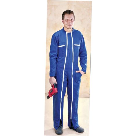 Combinaison de travail bleue. Taille M (44/46)
