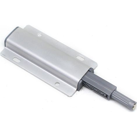 Sollbry Push to Open Aimant Porte Placard 4 Pièces Aluminium Loquet Magnetique Porte Fermeture Push Open Amortisseur pour Armoire Fermeture Systeme Tiroir (1/4)