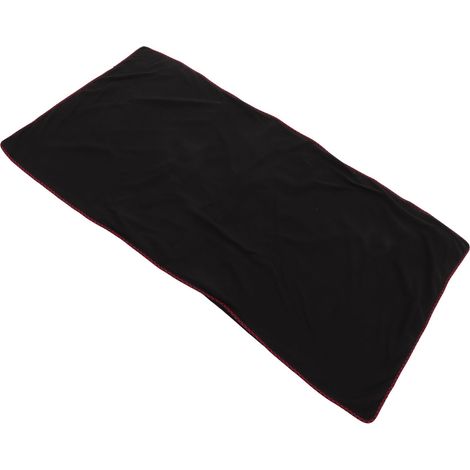Couverture chauffante électrique USB à chauffage rapide, couverture d'appoint avec grande surface de chauffe pour étudiants et employés de bureau, noire (1/5)